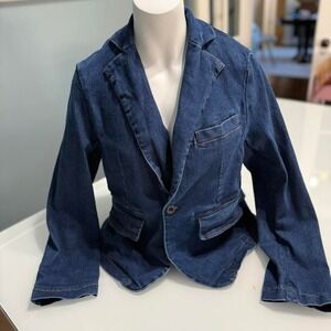 🧥 37 Orchard Denim Blazer – Women's‎ Medium